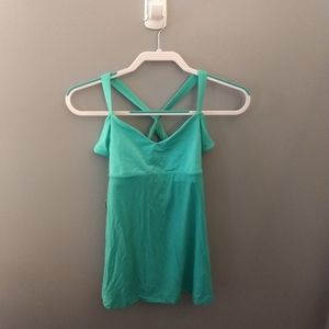Lululemon tank size 6 sea foam